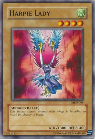 Harpie Lady MRD 008 Common Unlimited Metal Raiders MRD Unlimited Singles Harpie Lady MRD 008 Common Unlimited Metal Raiders MRD Unlimited Singles