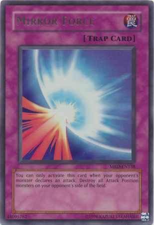 Mirror Force MRD 138 Ultra Rare Unlimited Metal Raiders MRD Unlimited Singles Mirror Force MRD 138 Ultra Rare Unlimited Metal Raiders MRD Unlimited Singles