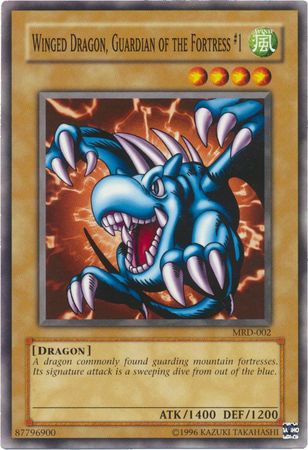 Winged Dragon Guardian of the Fortress 1 MRD 002 Common Unlimited Metal Raiders MRD Unlimited Singles Winged Dragon Guardian of the Fortress 1 MRD 002 Common Unlimited Metal Raiders MRD Unlimited Singles