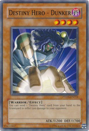 Destiny Hero Dunker PTDN EN014 Common Unlimited Phantom Darkness PTDN Unlimited Singles Destiny Hero Dunker PTDN EN014 Common Unlimited Phantom Darkness PTDN Unlimited Singles