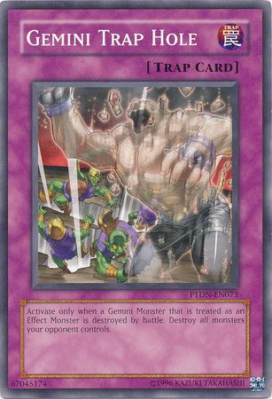 Gemini Trap Hole PTDN EN073 Common Unlimited Phantom Darkness PTDN Unlimited Singles Gemini Trap Hole PTDN EN073 Common Unlimited Phantom Darkness PTDN Unlimited Singles