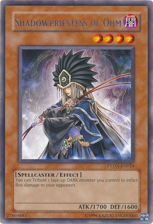 Shadowpriestess of Ohm PTDN EN024 Rare Unlimited Phantom Darkness PTDN Unlimited Singles Shadowpriestess of Ohm PTDN EN024 Rare Unlimited Phantom Darkness PTDN Unlimited Singles