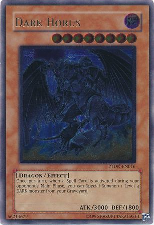 Ultimate Rare Dark Horus PTDN EN016 Unlimited Phantom Darkness PTDN Unlimited Singles Ultimate Rare Dark Horus PTDN EN016 Unlimited Phantom Darkness PTDN Unlimited Singles