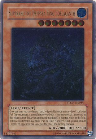 Ultimate Rare - Superancient Deepsea King Coelacanth - PTDN-EN034 Unlimited