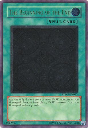 Ultimate Rare The Beginning of the End PTDN EN053 Unlimited Phantom Darkness PTDN Unlimited Singles Ultimate Rare The Beginning of the End PTDN EN053 Unlimited Phantom Darkness PTDN Unlimited Singles
