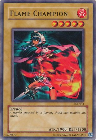 Flame Champion PSV 041 Common Unlimited Flame Champion PSV 041 Common Unlimited