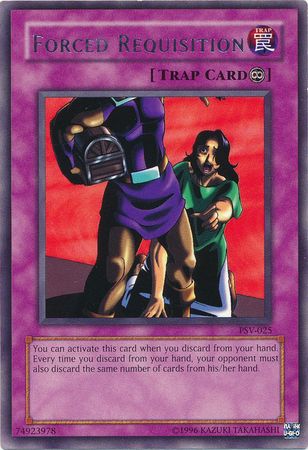 Forced Requisition PSV 025 Rare Unlimited Pharaoh s Servant PSV Unlimited Singles Forced Requisition PSV 025 Rare Unlimited Pharaoh s Servant PSV Unlimited Singles