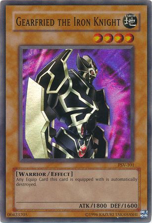 Gearfried the Iron Knight PSV 101 Super Rare Unlimited Gearfried the Iron Knight PSV 101 Super Rare Unlimited