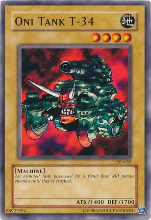 Oni Tank T 34 PSV 059 Common Unlimited Pharaoh s Servant PSV Unlimited Singles Oni Tank T 34 PSV 059 Common Unlimited Pharaoh s Servant PSV Unlimited Singles