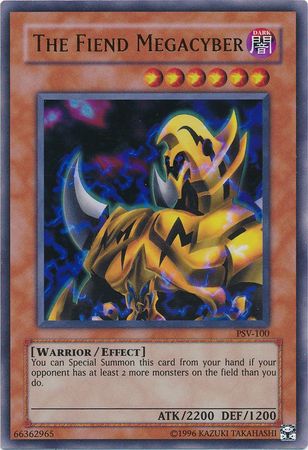 The Fiend Megacyber PSV 100 Ultra Rare Unlimited Pharaoh s Servant PSV Unlimited Singles The Fiend Megacyber PSV 100 Ultra Rare Unlimited Pharaoh s Servant PSV Unlimited Singles