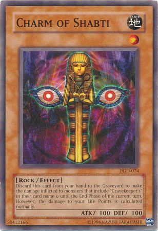 Charm of Shabti PGD 074 Common Unlimited Pharaonic Guardian PGD Unlimited Singles Charm of Shabti PGD 074 Common Unlimited Pharaonic Guardian PGD Unlimited Singles