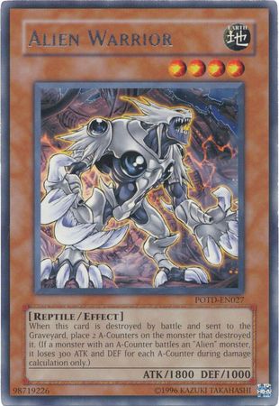 Alien Warrior POTD EN027 Rare Unlimited Power of the Duelist POTD Unlimited Singles Alien Warrior POTD EN027 Rare Unlimited Power of the Duelist POTD Unlimited Singles