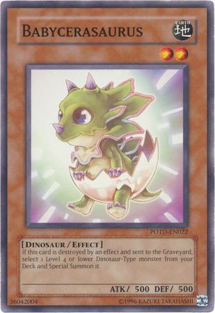 Babycerasaurus POTD EN022 Common Unlimited Power of the Duelist POTD Unlimited Singles Babycerasaurus POTD EN022 Common Unlimited Power of the Duelist POTD Unlimited Singles