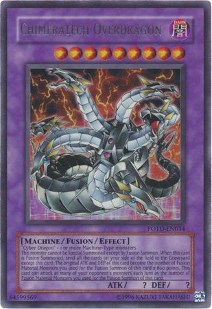 Chimeratech Overdragon POTD EN034 Ultra Rare Unlimited Power of the Duelist POTD Unlimited Singles Chimeratech Overdragon POTD EN034 Ultra Rare Unlimited Power of the Duelist POTD Unlimited Singles