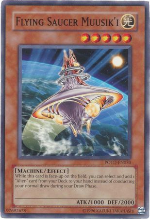 Flying Saucer Muusik i POTD EN030 Common Unlimited 