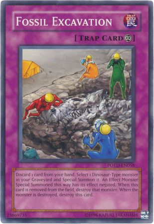 Fossil Excavation POTD EN058 Common Unlimited Power of the Duelist POTD Unlimited Singles Fossil Excavation POTD EN058 Common Unlimited Power of the Duelist POTD Unlimited Singles