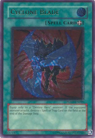 Ultimate Rare Cyclone Blade POTD EN043 Unlimited Ultimate Rare Cyclone Blade POTD EN043 Unlimited