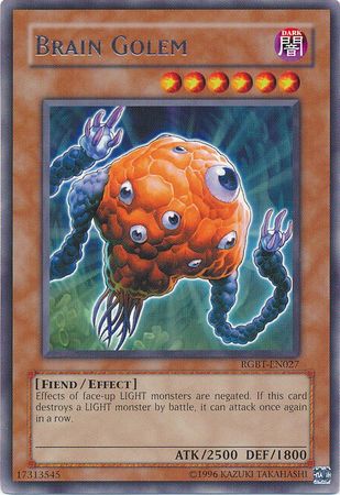 Brain Golem RGBT EN027 Rare Unlimited Brain Golem RGBT EN027 Rare Unlimited