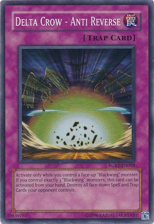 Delta Crow Anti Reverse RGBT EN068 Super Rare Unlimited Delta Crow Anti Reverse RGBT EN068 Super Rare Unlimited