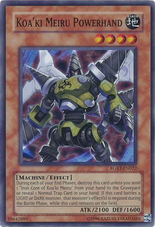 Koa ki Meiru Powerhand RGBT EN022 Super Rare Unlimited Koa ki Meiru Powerhand RGBT EN022 Super Rare Unlimited