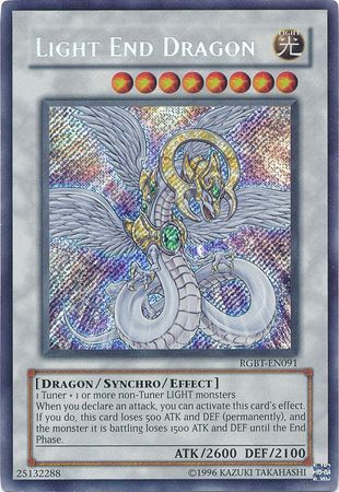 Light End Dragon RGBT EN091 Secret Rare Unlimited Raging Battles RGBT Unlimited Singles Light End Dragon RGBT EN091 Secret Rare Unlimited Raging Battles RGBT Unlimited Singles