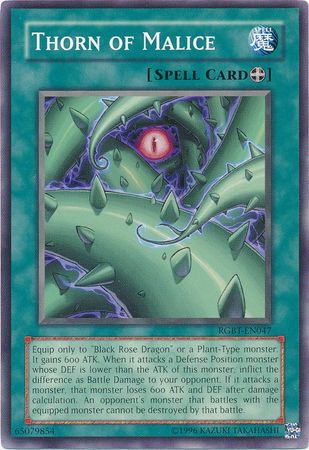 Thorn of Malice RGBT EN047 Common Unlimited Thorn of Malice RGBT EN047 Common Unlimited