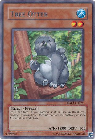 Tree Otter RGBT EN095 Rare Unlimited Tree Otter RGBT EN095 Rare Unlimited