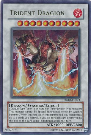 Trident Dragion RGBT EN043 Ultra Rare Unlimited Trident Dragion RGBT EN043 Ultra Rare Unlimited