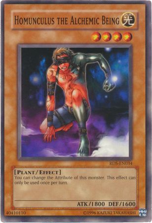 Homunculus the Alchemic Being RDS EN034 Common Unlimited Rise of Destiny RDS Unlimited Singles Homunculus the Alchemic Being RDS EN034 Common Unlimited Rise of Destiny RDS Unlimited Singles