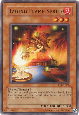 Raging Flame Sprite RDS EN020 Common Unlimited Raging Flame Sprite RDS EN020 Common Unlimited
