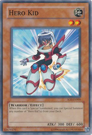 Hero Kid SOI EN005 Common Unlimited Hero Kid SOI EN005 Common Unlimited