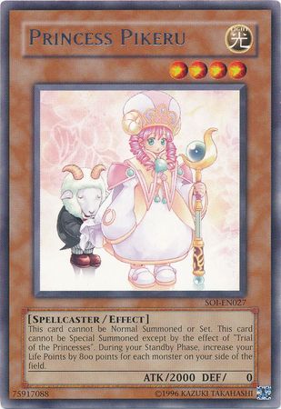 Princess Pikeru SOI EN027 Rare Unlimited Princess Pikeru SOI EN027 Rare Unlimited