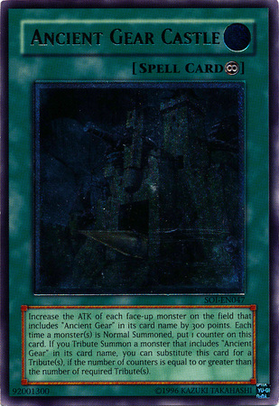 Ultimate Rare Ancient Gear Castle SOI EN047 Unlimited Shadow of Infinity SOI Unlimited Singles Ultimate Rare Ancient Gear Castle SOI EN047 Unlimited Shadow of Infinity SOI Unlimited Singles