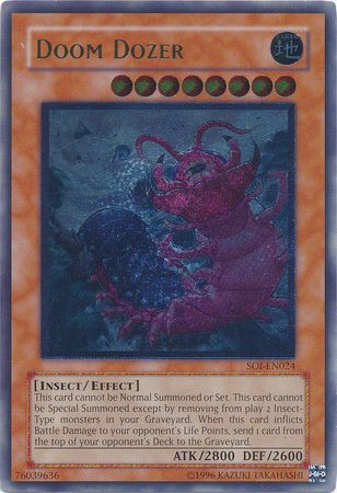 Ultimate Rare Doom Dozer SOI EN024 Unlimited Ultimate Rare Doom Dozer SOI EN024 Unlimited