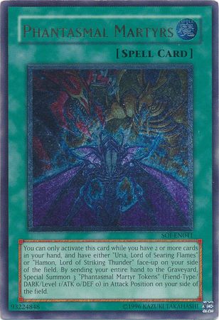 Ultimate Rare Phantasmal Martyrs SOI EN041 Unlimited Ultimate Rare Phantasmal Martyrs SOI EN041 Unlimited