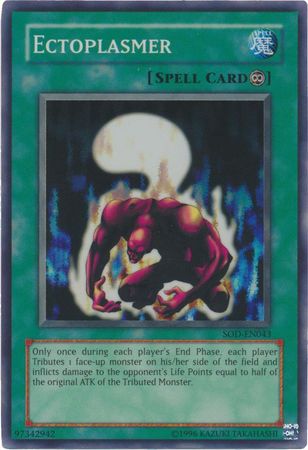Ectoplasmer SOD EN043 Super Rare Unlimited Soul of the Duelist SOD Unlimited Singles Ectoplasmer SOD EN043 Super Rare Unlimited Soul of the Duelist SOD Unlimited Singles