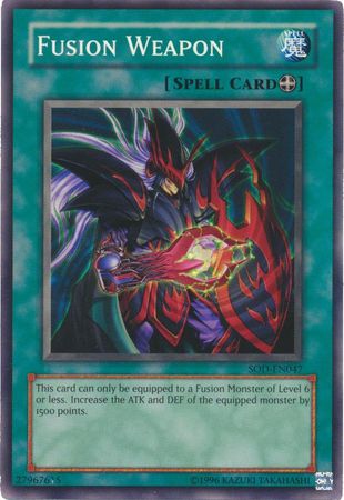 Fusion Weapon SOD EN047 Common Unlimited Fusion Weapon SOD EN047 Common Unlimited