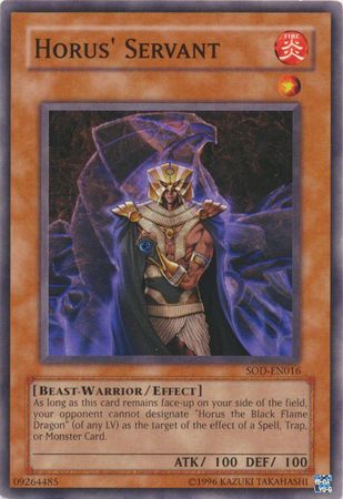 Horus the Black Flame Dragon LV4 - Yugioh