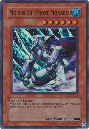 Mobius the Frost Monarch SOD EN022 Super Rare Unlimited Soul of the Duelist SOD Unlimited Singles Mobius the Frost Monarch SOD EN022 Super Rare Unlimited Soul of the Duelist SOD Unlimited Singles