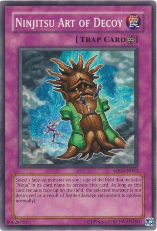 Ninjitsu Art of Decoy SOD EN052 Common Unlimited Soul of the Duelist SOD Unlimited Singles Ninjitsu Art of Decoy SOD EN052 Common Unlimited Soul of the Duelist SOD Unlimited Singles