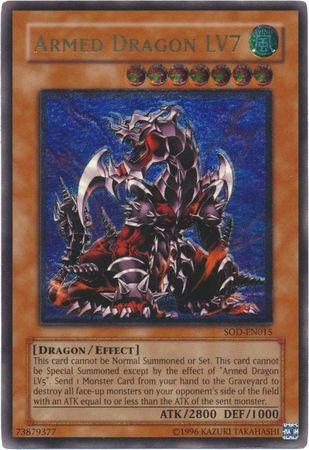 Ultimate Rare - Armed Dragon LV7 - SOD-EN015 Unlimited