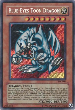 Blue-Eyes Toon Dragon - SRL-000 - Secret Rare Unlimited