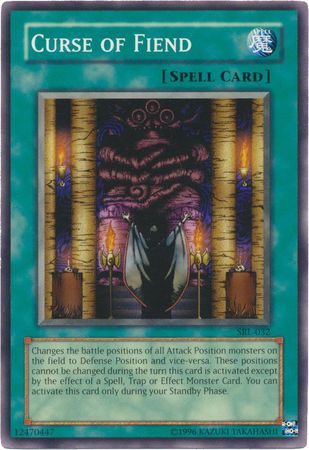 Curse of Fiend SRL 032 Common Unlimited Curse of Fiend SRL 032 Common Unlimited