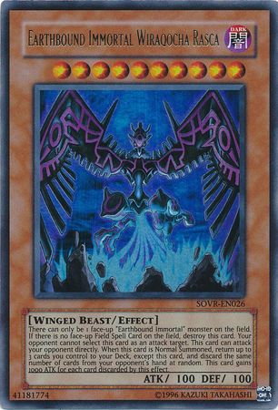 Earthbound Immortal Wiraqocha Rasca SOVR EN026 Ultra Rare Unlimited Stardust Overdrive SOVR Unlimited Singles Earthbound Immortal Wiraqocha Rasca SOVR EN026 Ultra Rare Unlimited Stardust Overdrive SOVR Unlimited Singles