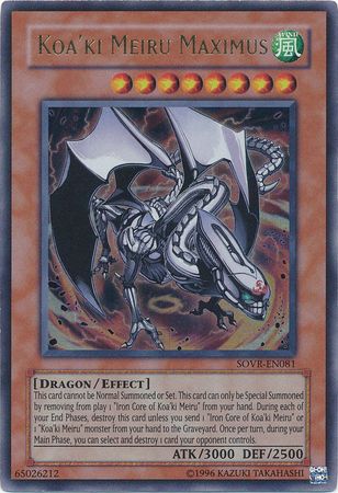 Koa ki Meiru Maximus SOVR EN081 Ultra Rare Unlimited Stardust Overdrive SOVR Unlimited Singles Koa ki Meiru Maximus SOVR EN081 Ultra Rare Unlimited Stardust Overdrive SOVR Unlimited Singles