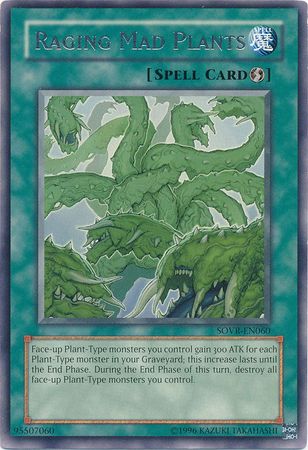 Raging Mad Plants SOVR EN060 Rare Unlimited Raging Mad Plants SOVR EN060 Rare Unlimited