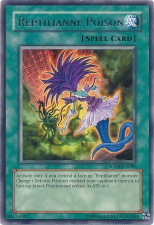 Reptilianne Poison SOVR EN088 Rare Unlimited Stardust Overdrive SOVR Unlimited Singles Reptilianne Poison SOVR EN088 Rare Unlimited Stardust Overdrive SOVR Unlimited Singles