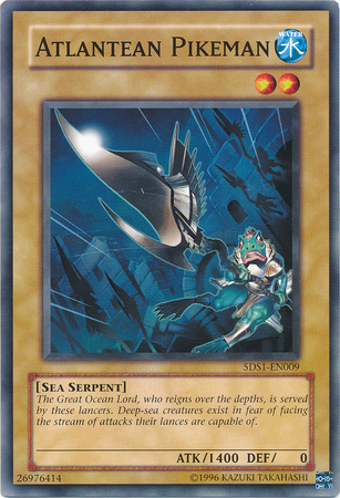 Atlantean Pikeman 5DS1 EN009 Common Unlimited Atlantean Pikeman 5DS1 EN009 Common Unlimited