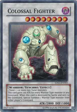 Colossal Fighter 5DS1 EN043 Super Rare Unlimited Colossal Fighter 5DS1 EN043 Super Rare Unlimited