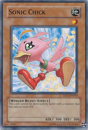 Sonic Chick 5DS1 EN010 Common Unlimited Starter Deck 5D s 2008 5DS1 Unlimited Singles Sonic Chick 5DS1 EN010 Common Unlimited Starter Deck 5D s 2008 5DS1 Unlimited Singles